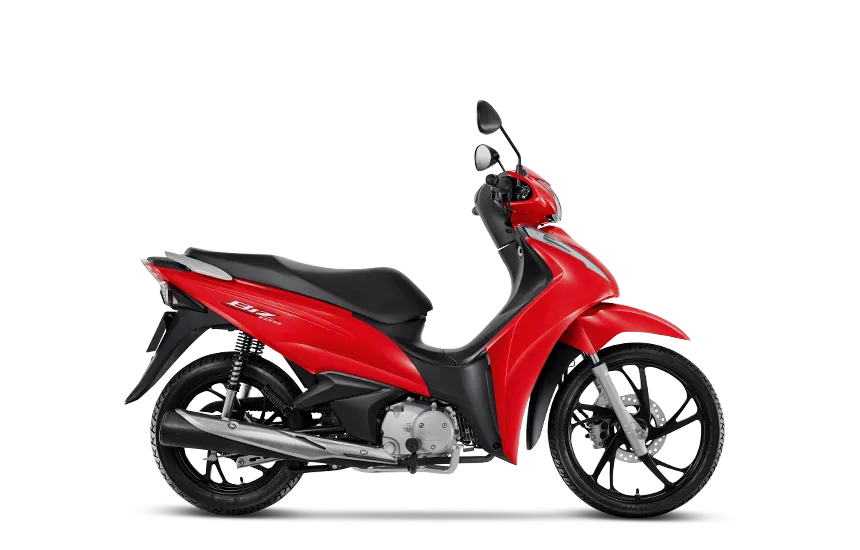 Moto Honda Biz 125 Vermelha