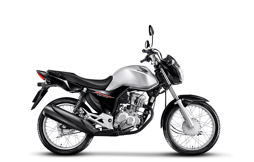 Moto Honda CG 160 StartPrata Metálico - Force Silver Metallic
