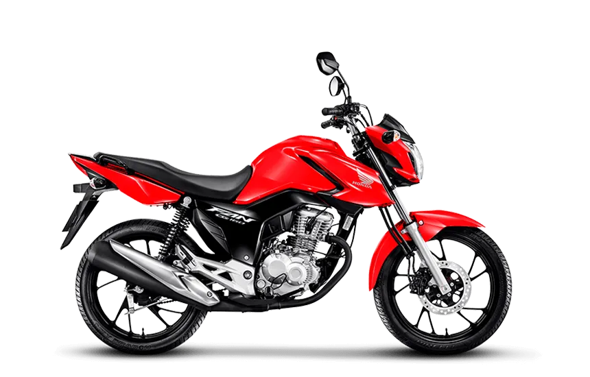 Moto Honda CG 160 Fan Vermelho Perolizado