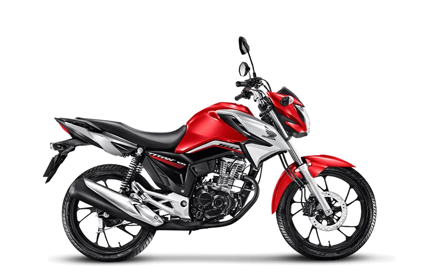 Moto Honda CG 160 Titan Vermelho Perolizado