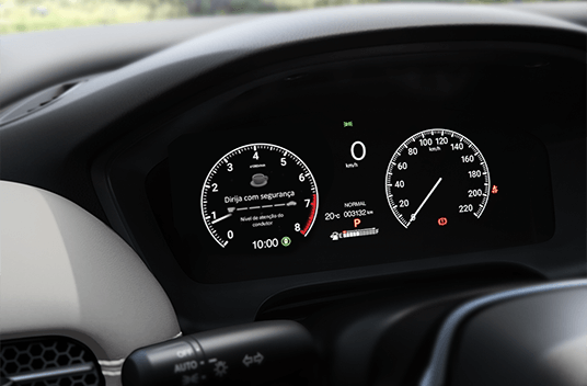 Painel digital TFT de 7" de alta resolução