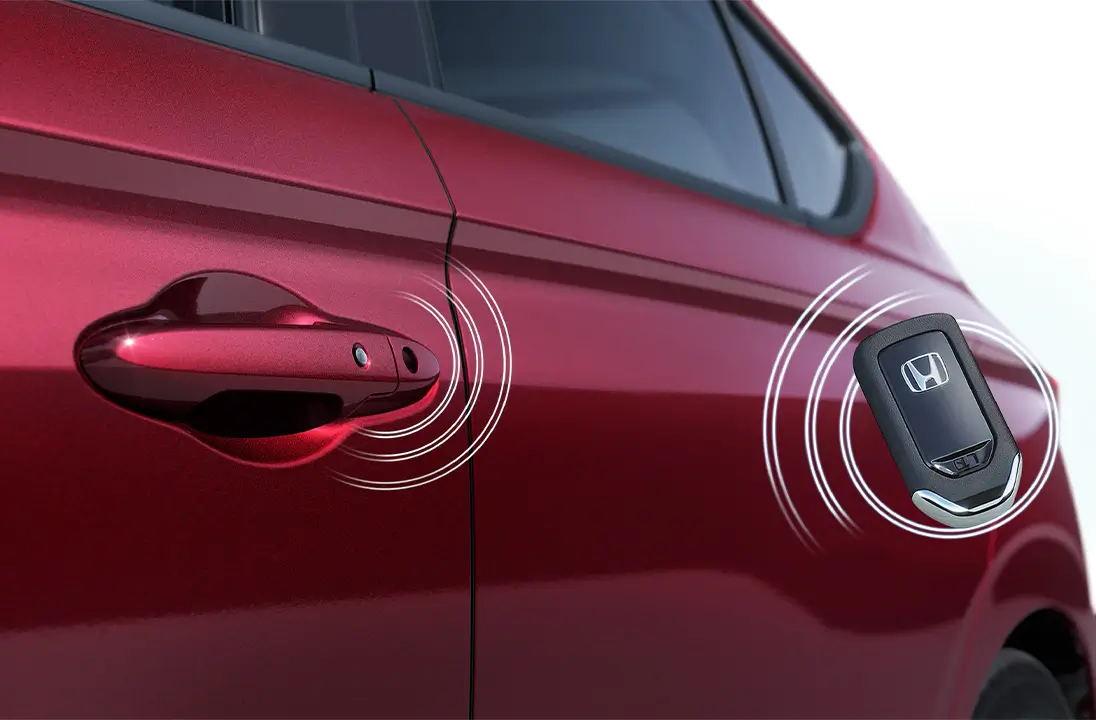 Chave com função Smart Entry