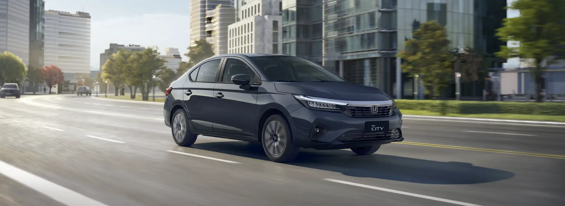 Banner New City Sedan