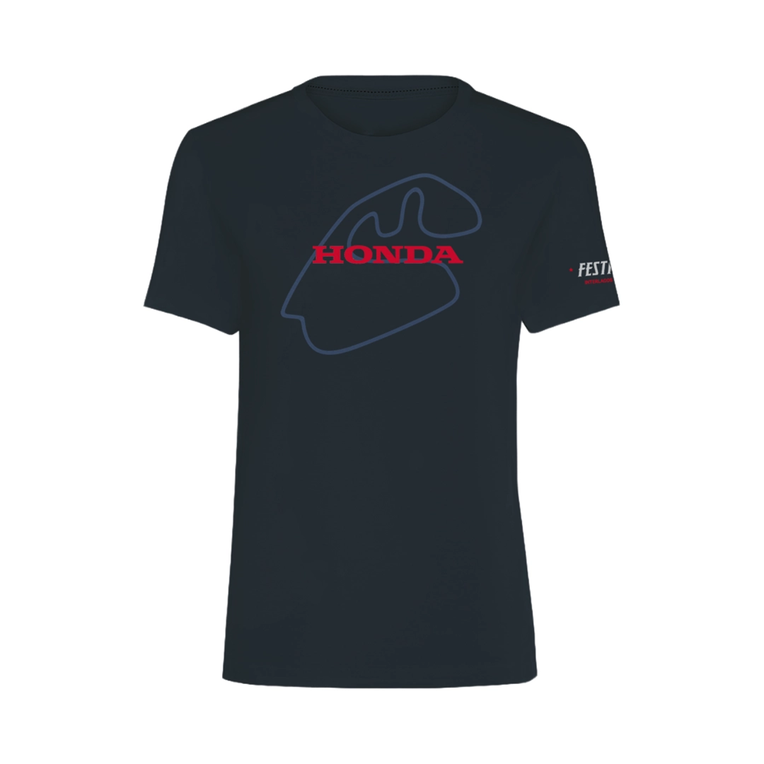 Camiseta Honda Interlagos Azul Escuro