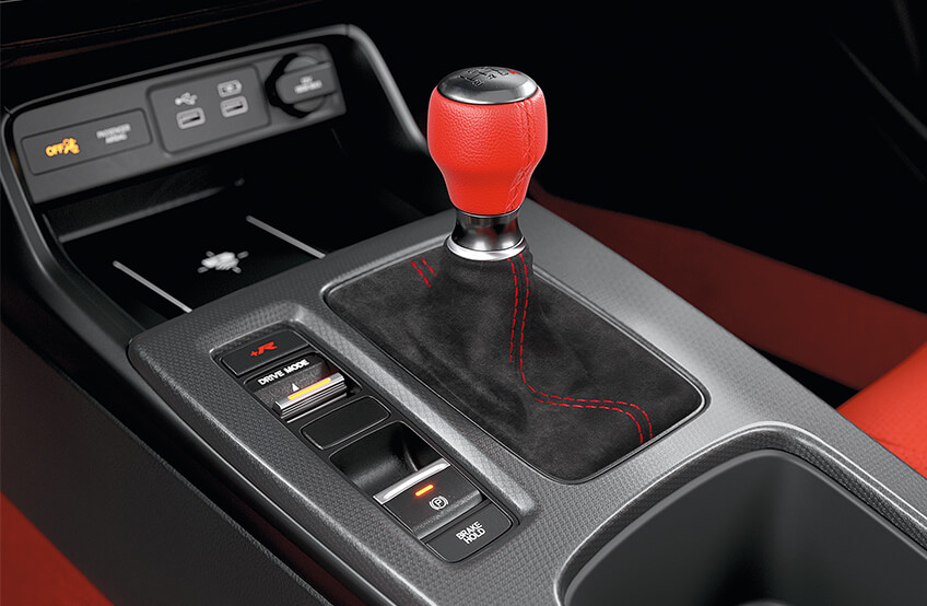 Manopla de câmbio esportiva