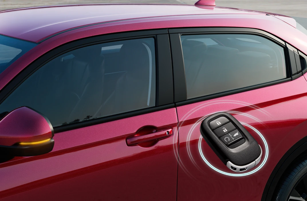 Chave com função Smart Entry do HR-V