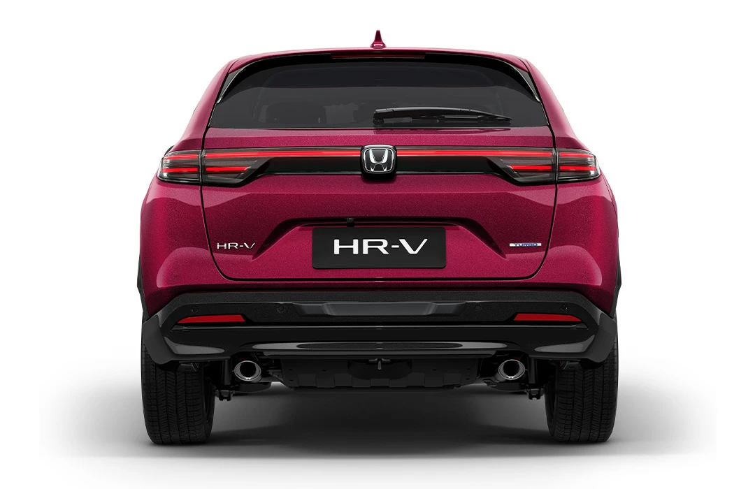 HR-V - Externo - Protetor de para-choque central traseiro - borracha