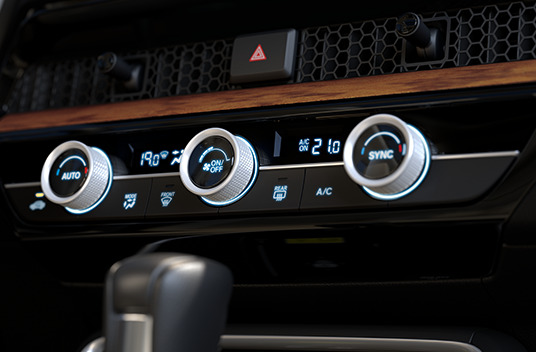 CR-V - Conforto - Ar-condicionado Digital Dual Zone