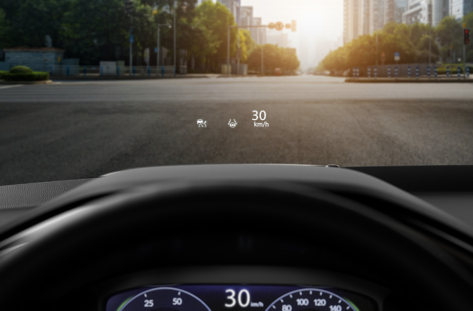CR-V Hibrido - Interno - Head Up Display