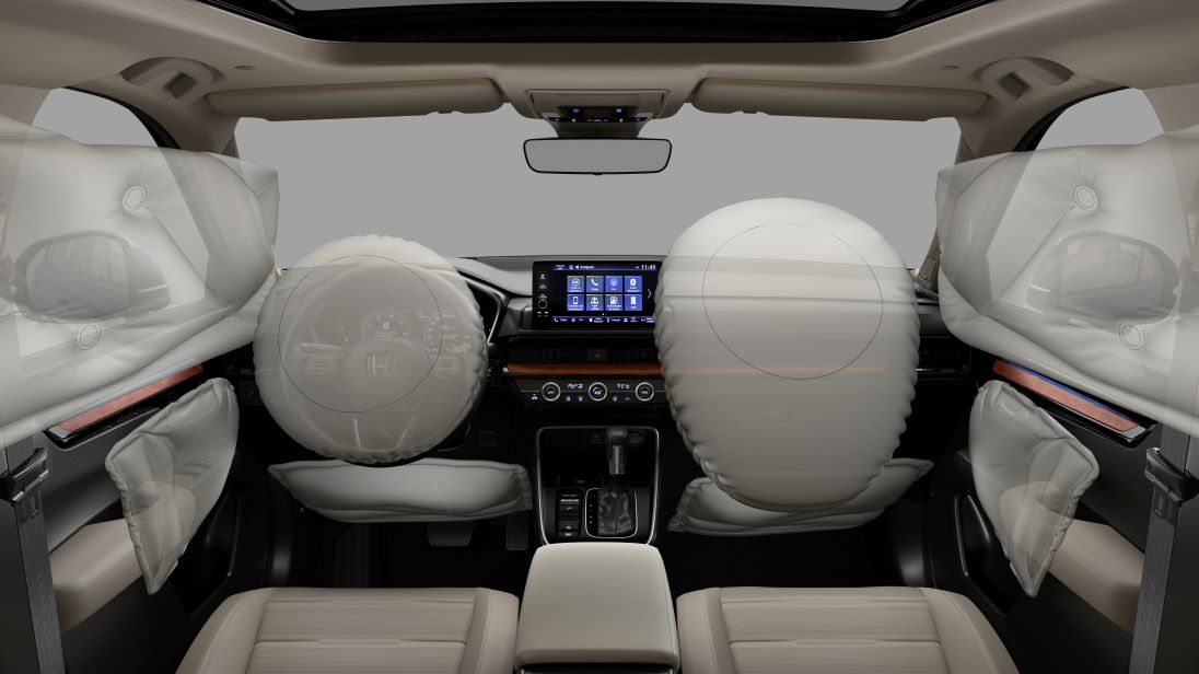 CR-V - Segurança - 10 Airbags