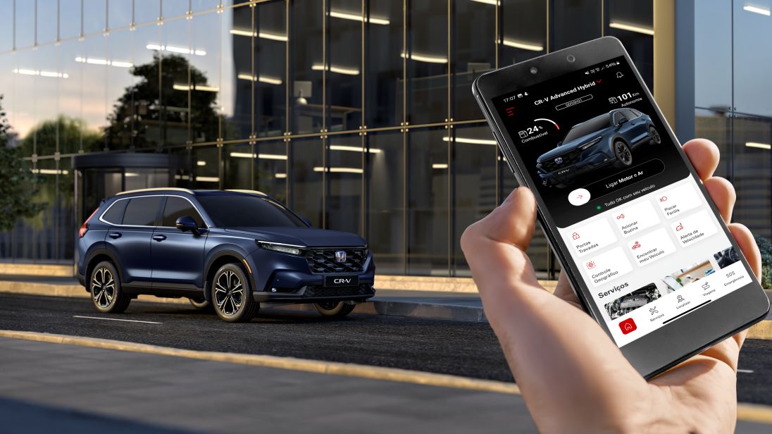 CR-V - Tecnologia - myHonda Connect 