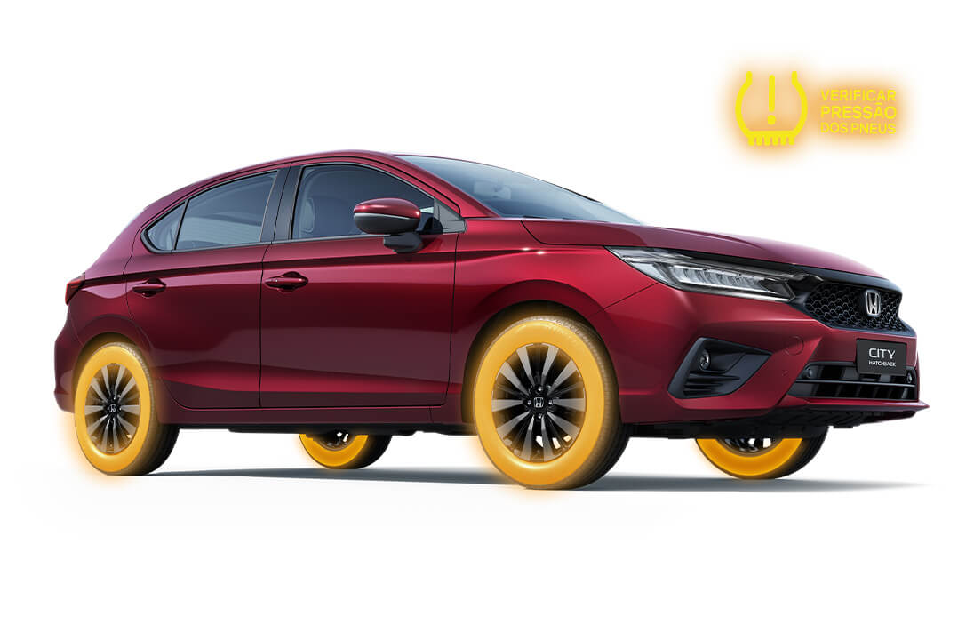 TPMS (Tire Pressure Monitoring System) - Alerta de pressão dos pneus