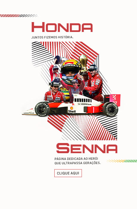 Banner Senna Honda