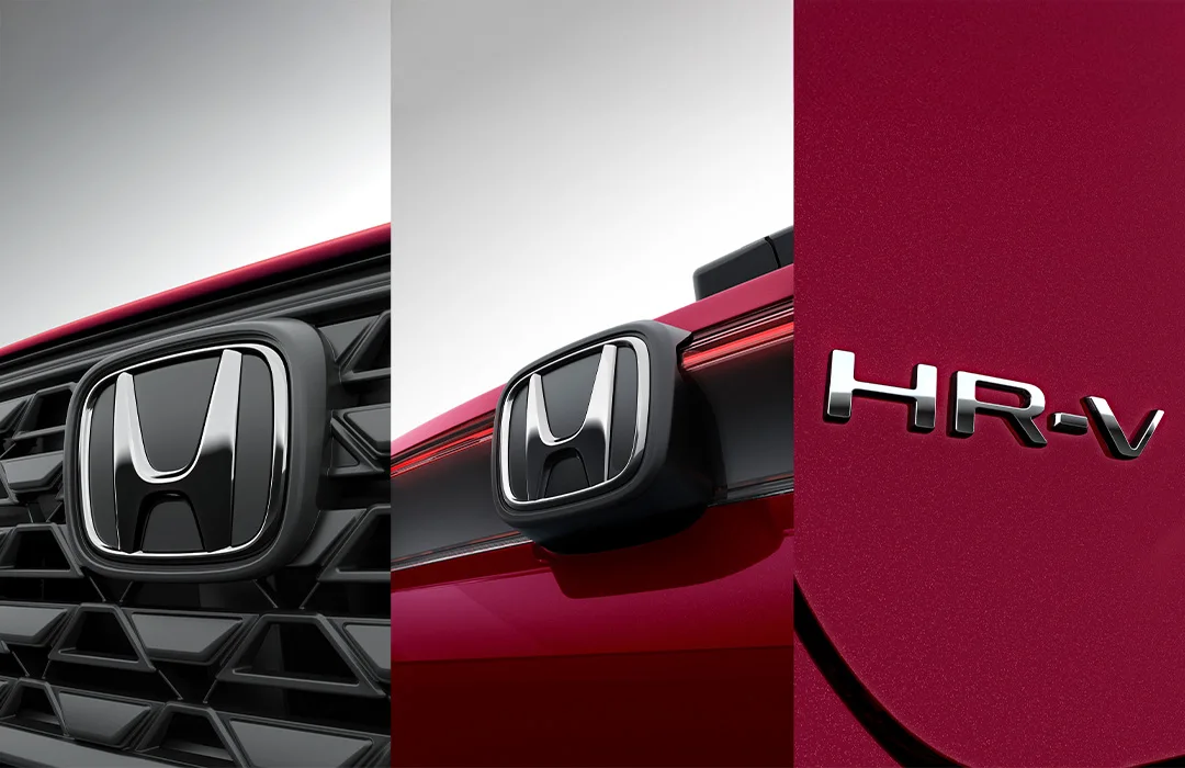 HR-V - Externo - Logos e emblemas escurecidos