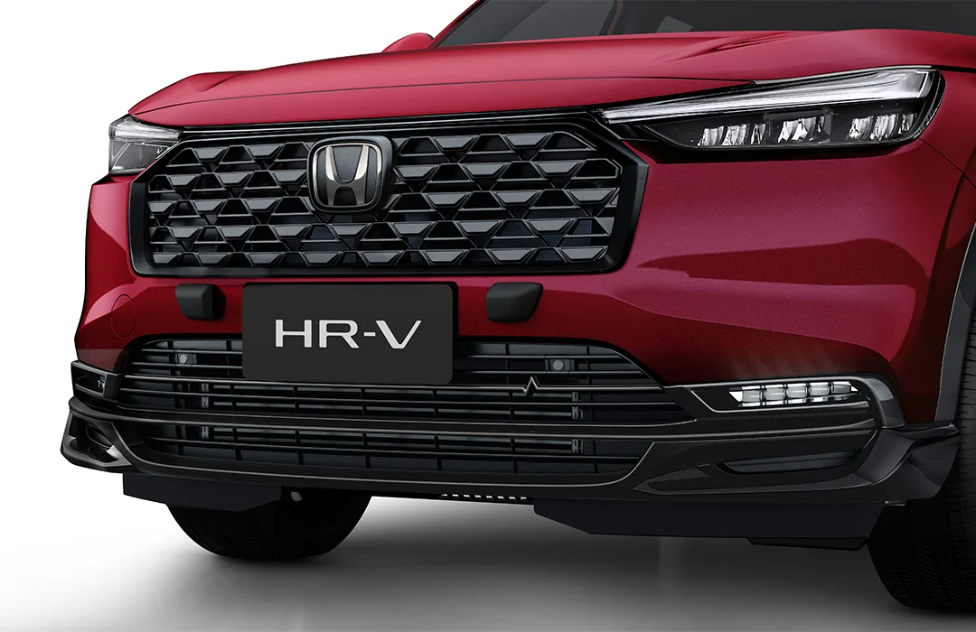 HR-V - Externo - Protetor de para-choque central frontal - borracha