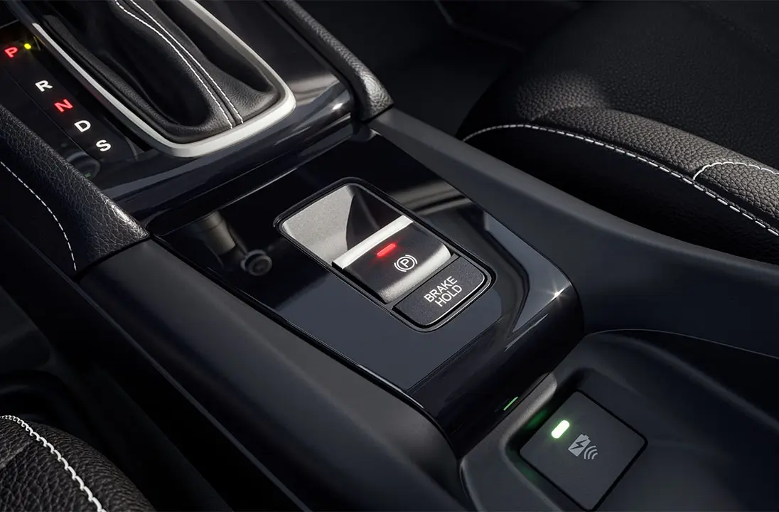 Freio de estacionamento com função Brake Hold