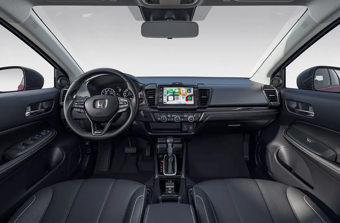 Amplo espaço interno e ergonomia e conforto