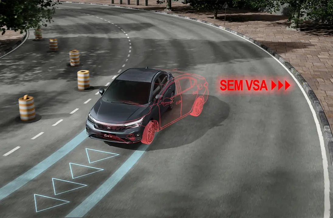 VSA - Assistente de estabilidade e tração