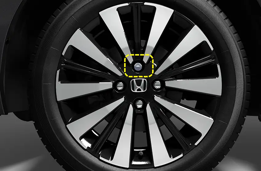 New City Sedan - Acessório - Externo - Porca antifurto para rodas