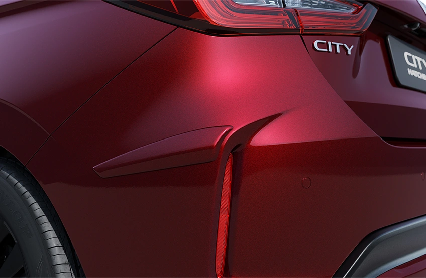 New City Hatchback - Acessório - Externo - Protetor lateral de para-choque traseiro