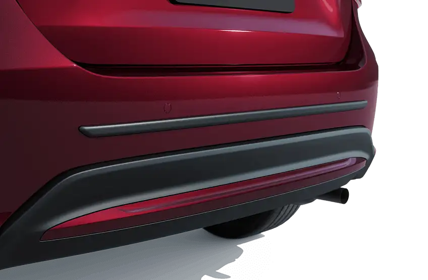 New City Hatchback - Acessório - Externo - Protetor central de para-choque traseiro