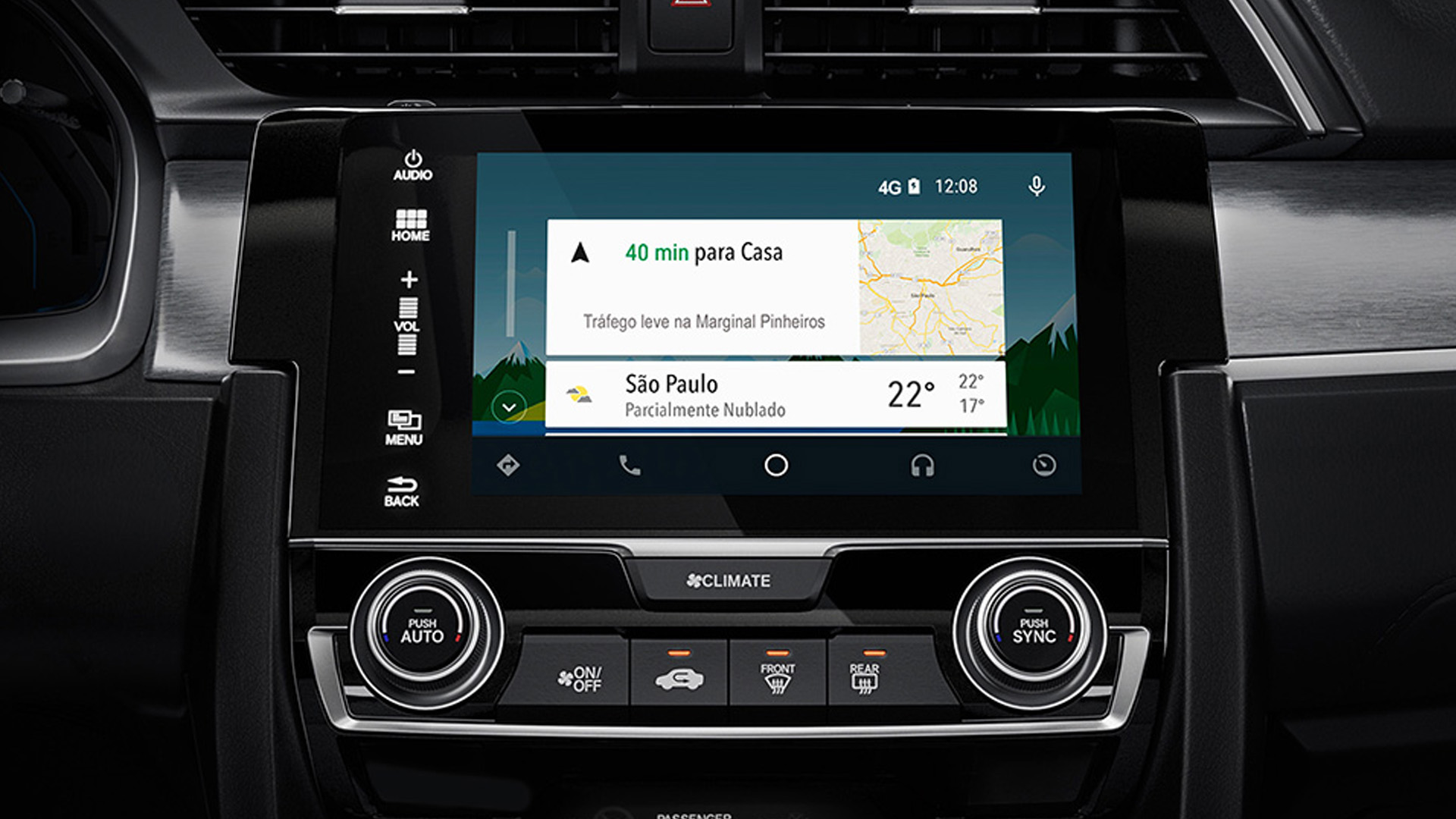 Автомобили с android auto