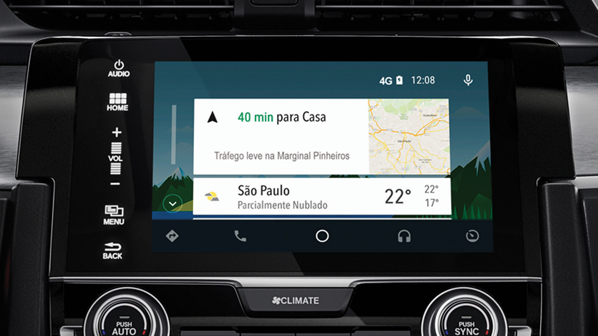 Android Auto™ Honda Automóveis