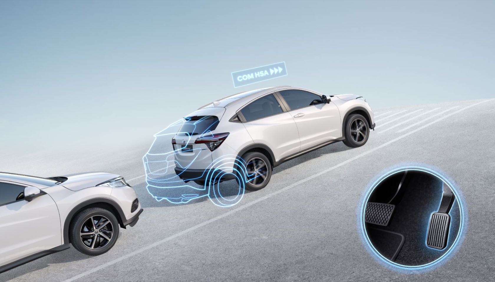 Sistema HSA® (Hill Start Assist) Assistente de partidas aclives