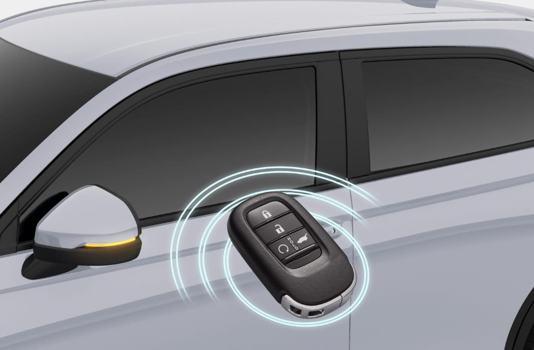 Chave com função Smart Entry do New HRV