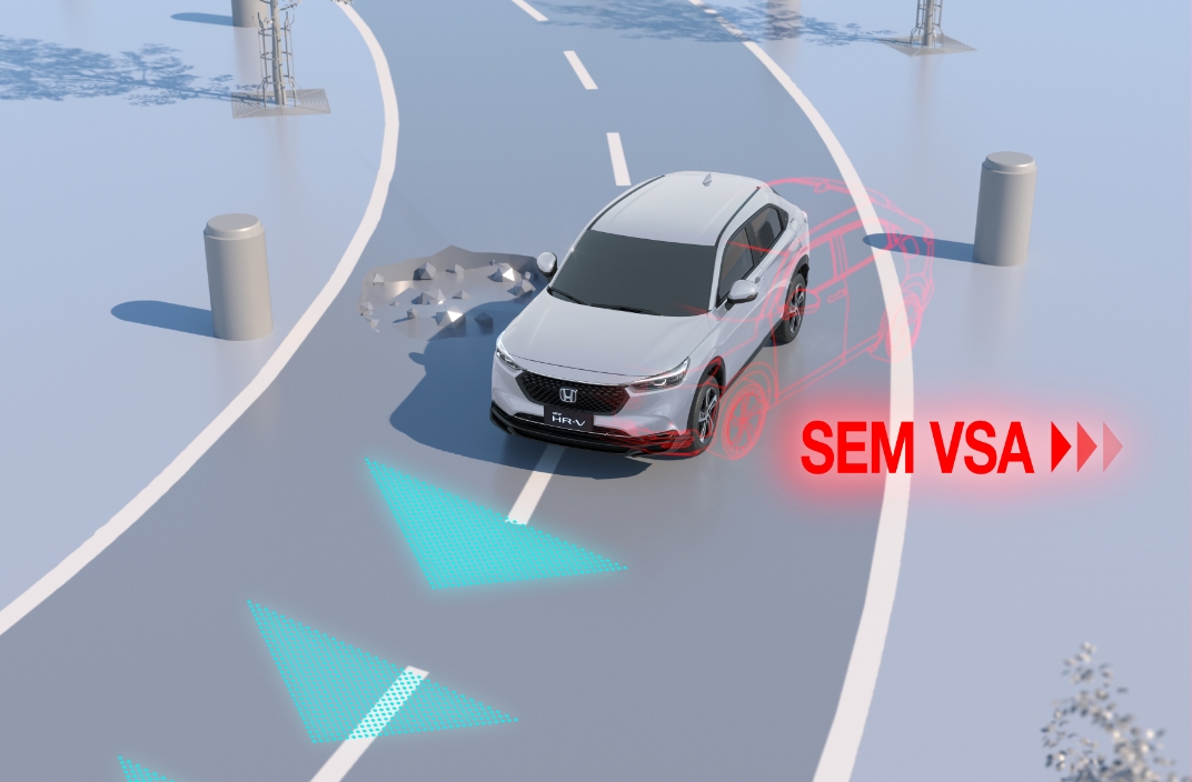 Assistente de Estabilidade e Tração VSA do New HRV
