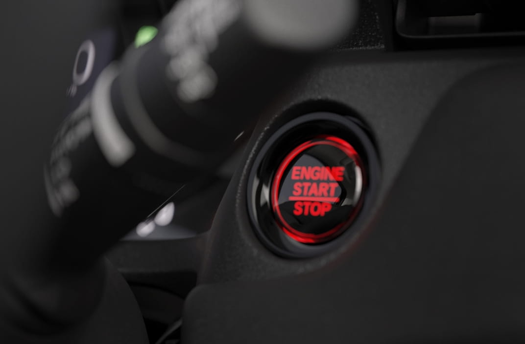 Botão de partida do motor (Start/Stop) do New HRVr 