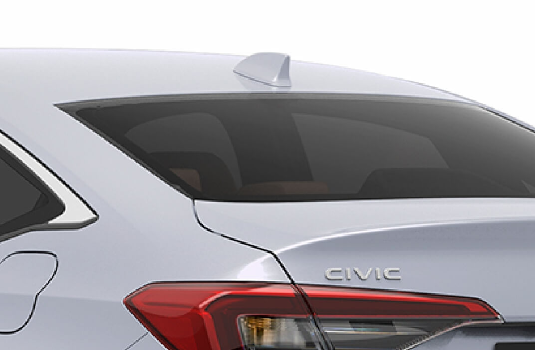 Civic Híbrido - Design - Antena shark