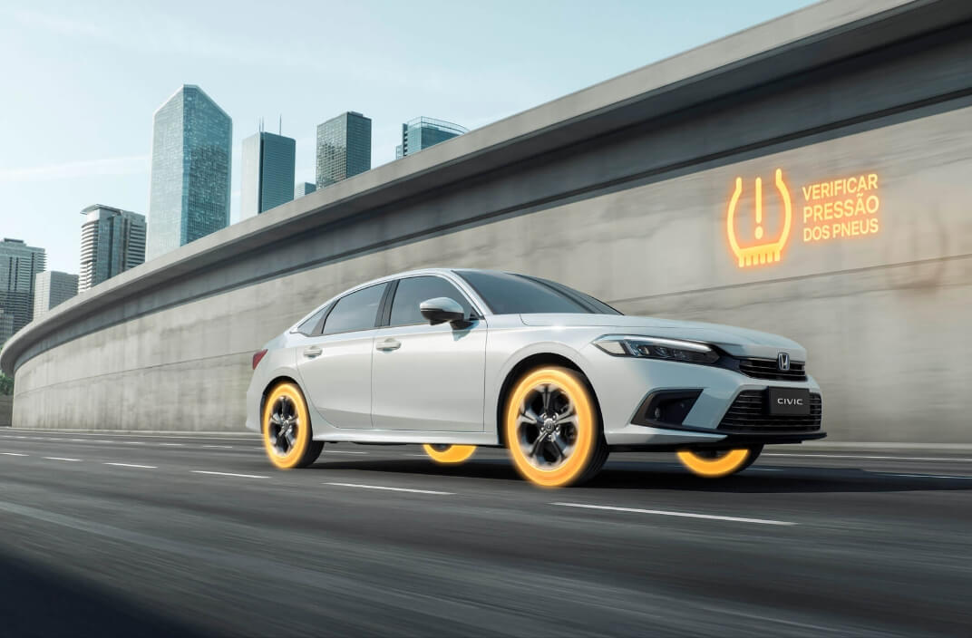 Alerta de pressão dos pneus - TPMS