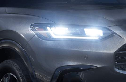 Conjunto óptico Full LED: Faróis e luzes de rodagem diurna
