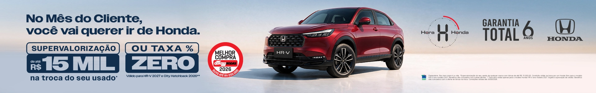 HR-V - Bloco Completo - Condição Especial