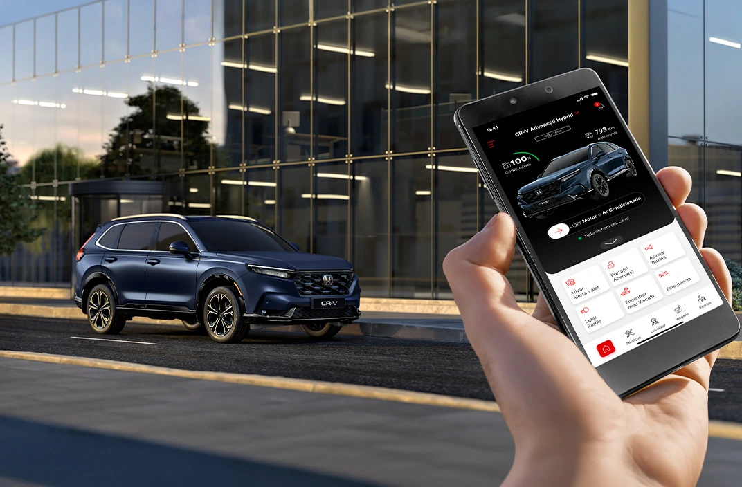 CR-V - Tecnologia - myHonda Connect