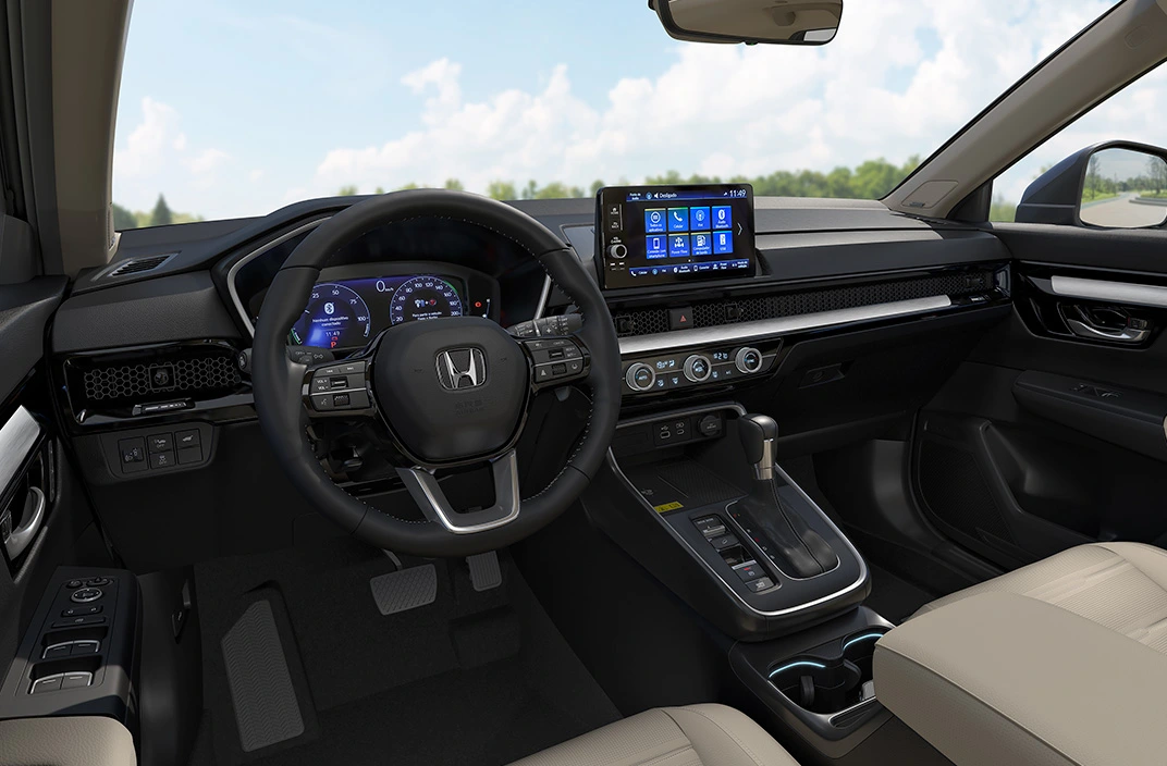 CR-V - Design - Acabamento interno refinado