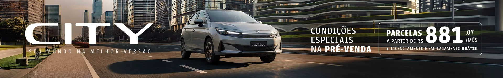 City Hatchback - Condição Especial