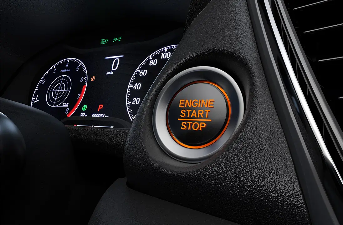 Botão de partida do motor (START/STOP)
