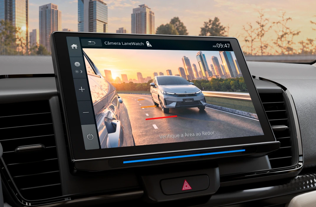 Honda LaneWatch - Assistente para redução de ponto cego