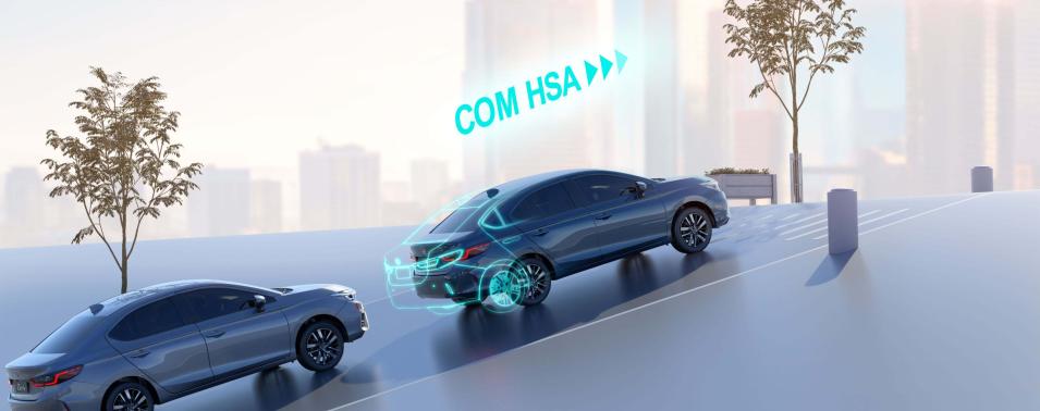 Assistente de partidas em aclives HSA City Sedan