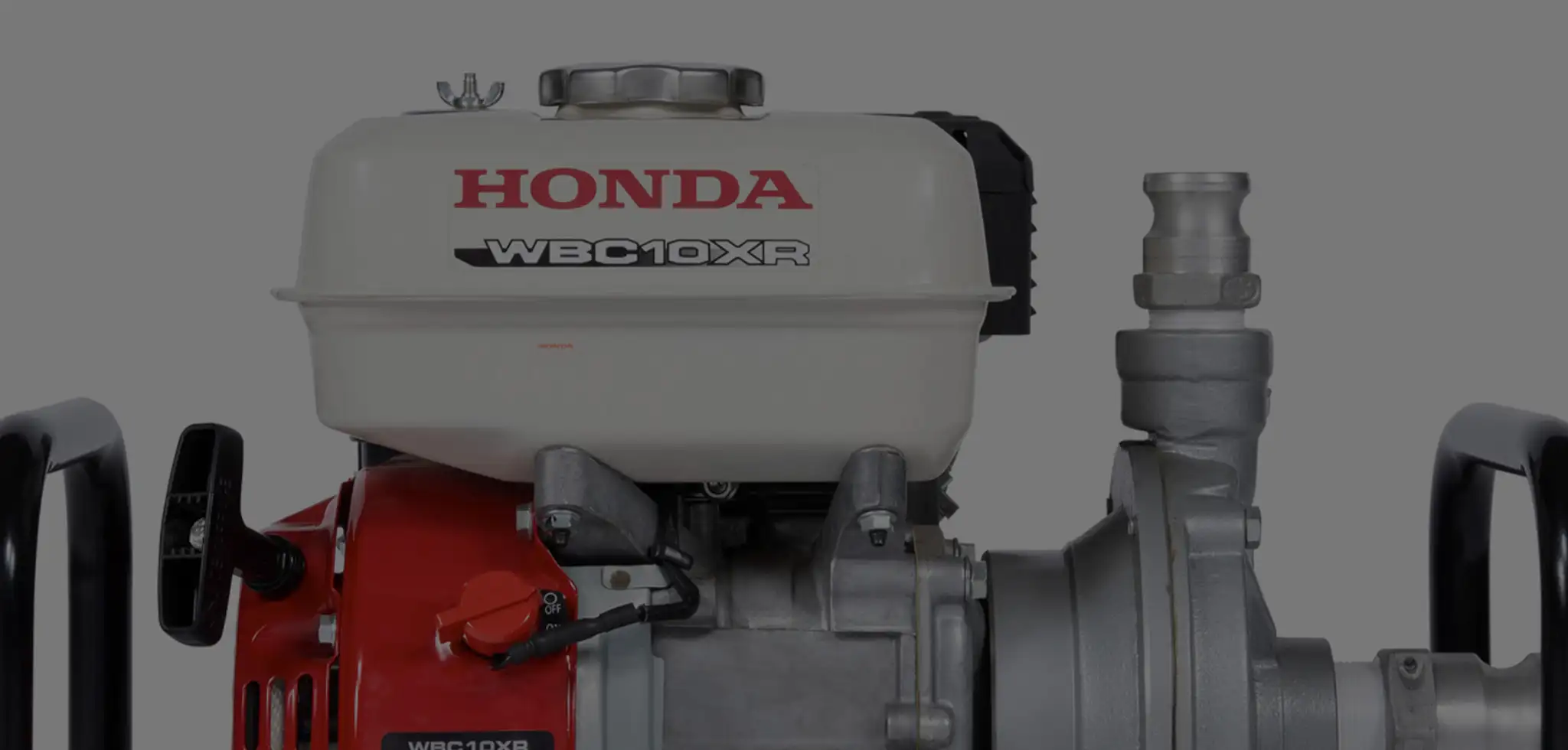 Banner da Motobomba Honda WBC10XR