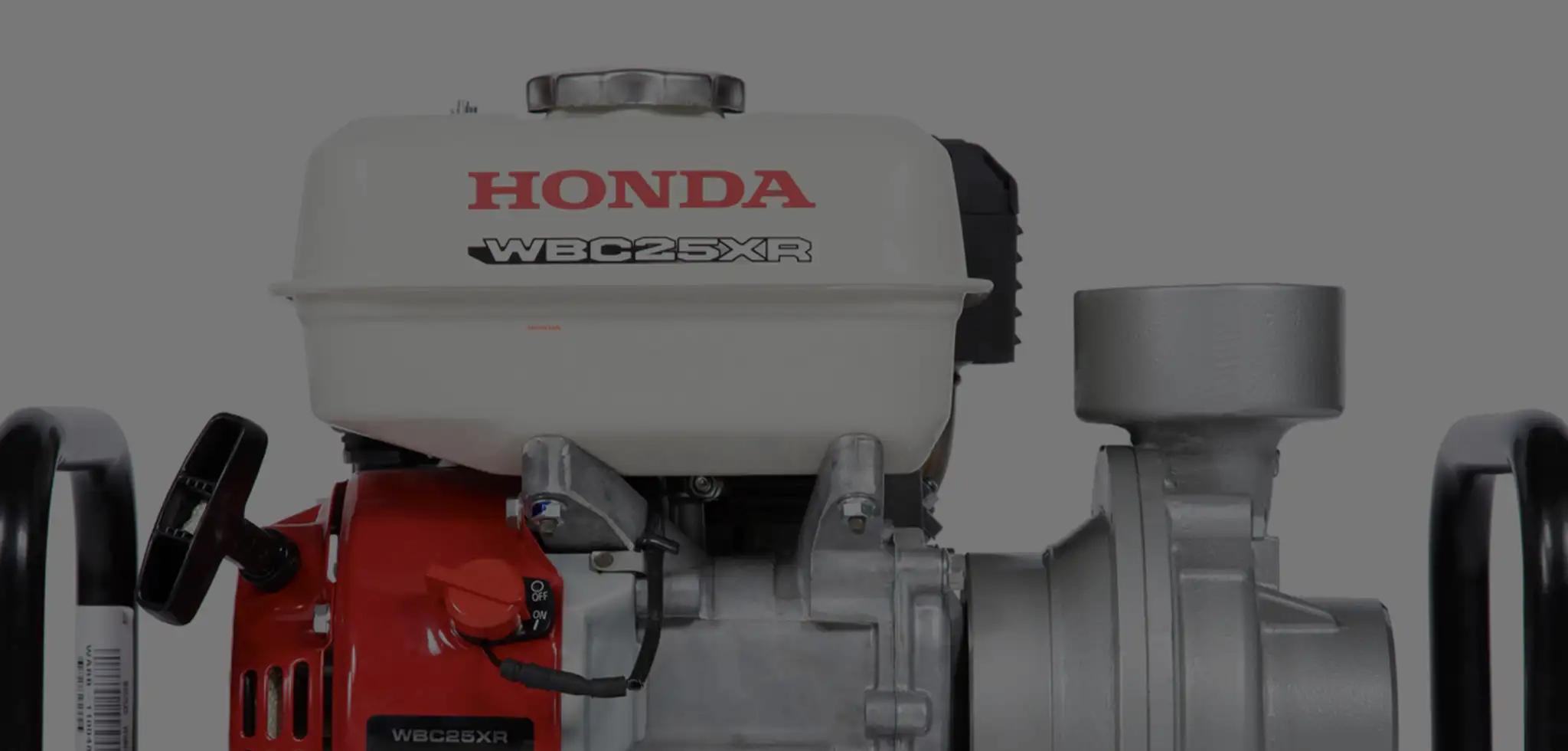 Banner da Motobomba Honda WBC25XR