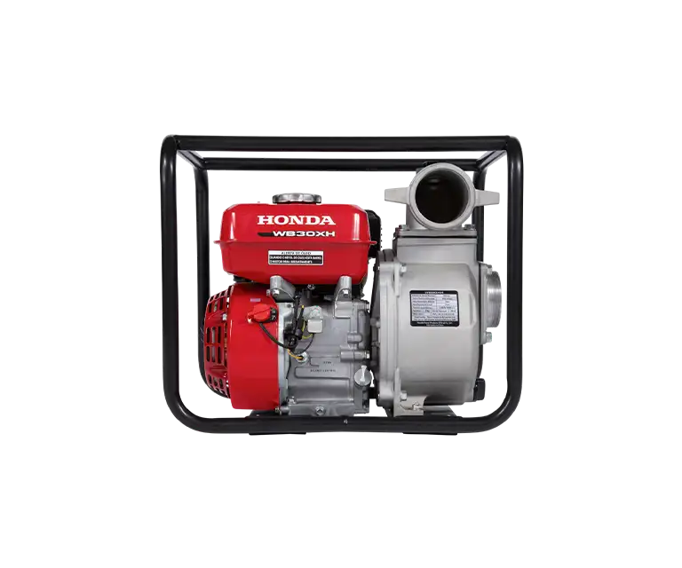 Motobomba Honda WB30 Frente e Lateral