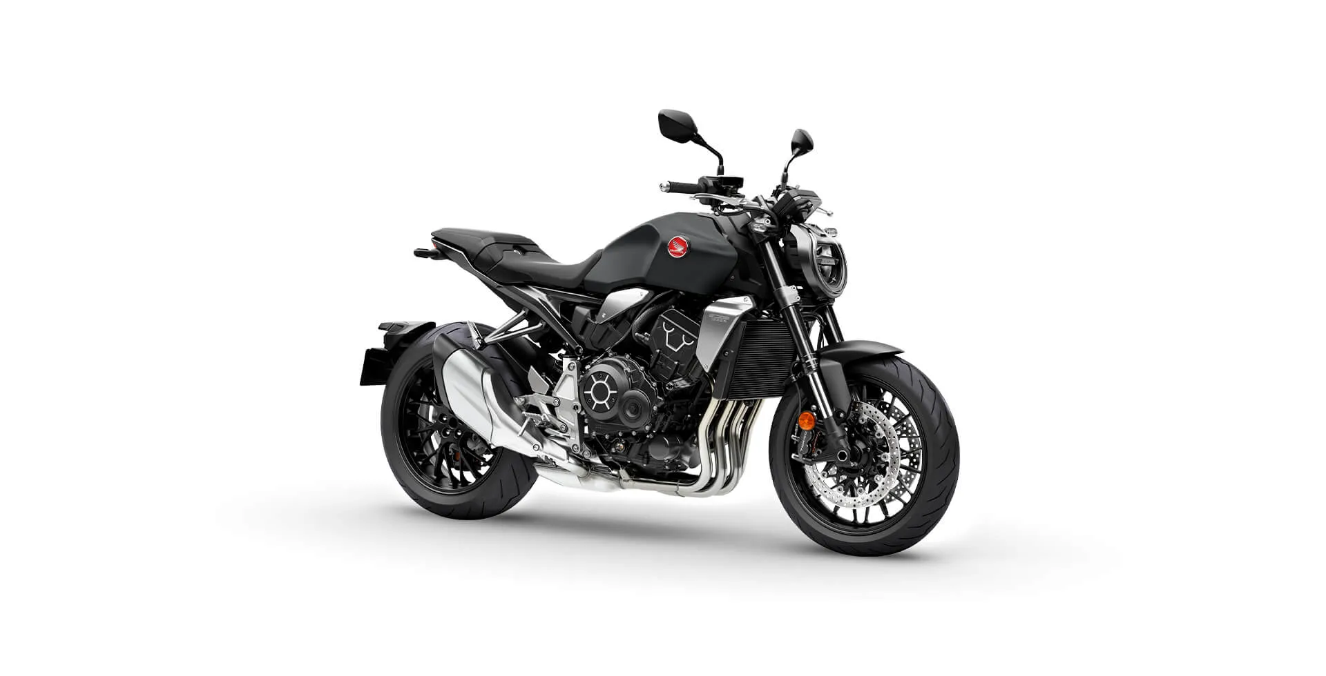 Moto Honda CB 1000R Preto Fosco Mat Ballistic Black Metallic Lateral Direito