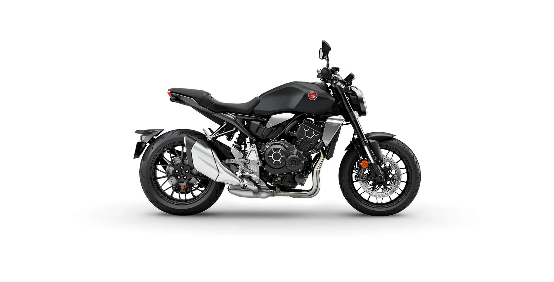 Moto Honda CB 1000R Preto Fosco Mat Ballistic Black Metallic Lateral