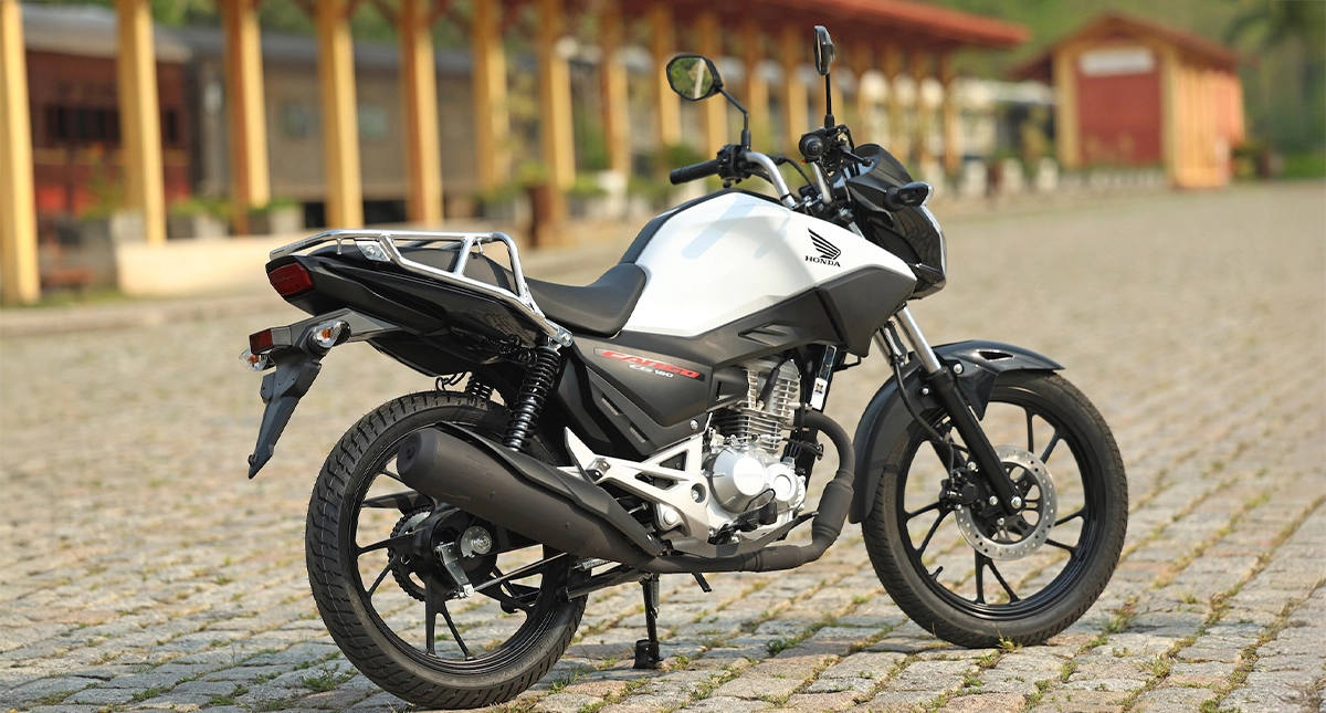 Nova Motocicleta Honda CG 160 Cargo Prata