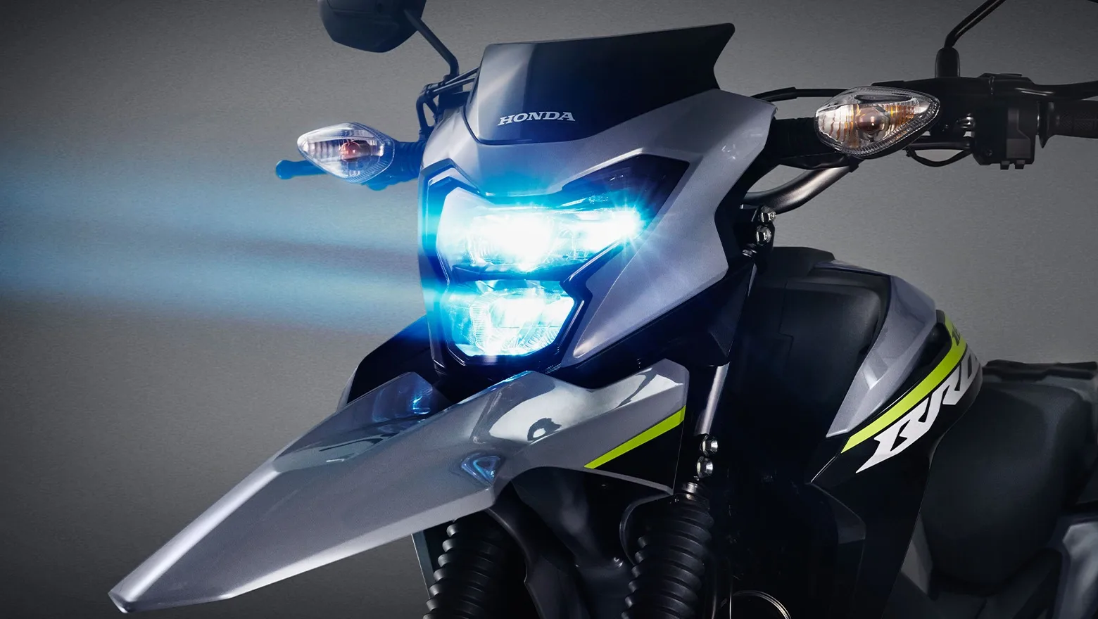 Farol Full LED da Moto Honda NXR 160 BROS