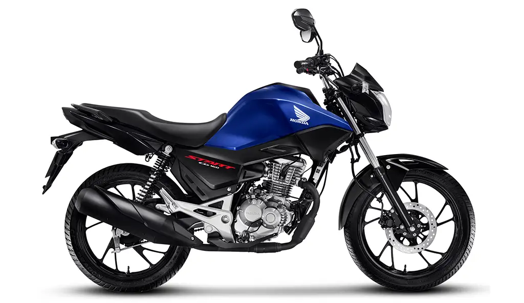 Visão da Lateral Direita da Honda CG 160 Start
