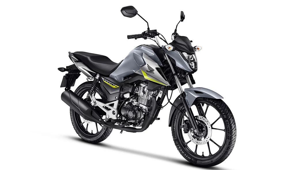 Visão Frontal da Lateral Direita da Honda CG 160 Titan